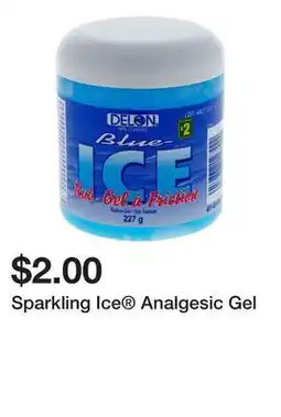 Dollarama Sparkling Ice Analgesic Gel offer