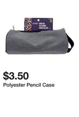 Dollarama Polyester Pencil Case offer