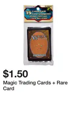 Dollarama Magic Trading Cards + Rare Card offer