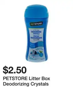 Dollarama PETSTORE Litter Box Deodorizing Crystals offer