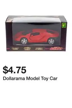 Dollarama Dollarama Model Toy Car offer