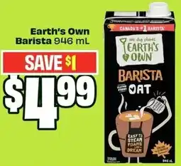 FreshCo Earth's Own Barista offer