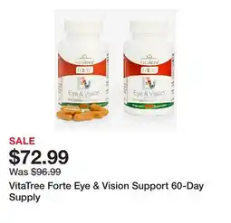 TSC Stores VitaTree Forte Eye & Vision Support 60-Day Supply offer