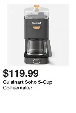 TSC Stores Cuisinart Soho 5-Cup Coffeemaker offer