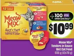 FreshCo Meow Mix Tenders in Sauce Wet Cat Food offer