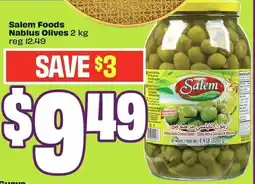 FreshCo Salem Foods Nablus Olives offer