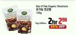 Galleria Supermarket Dan-D Pak Organic Chestnuts offer