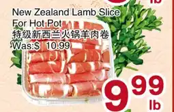 First Choice Supermarket New Zealand Lamb Slice For Hot Pot offer