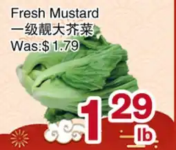 First Choice Supermarket Fresh Mustard offer