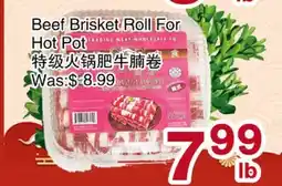 First Choice Supermarket Beef Brisket Roll For Hot Pot offer