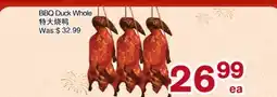 First Choice Supermarket BBQ Duck Whole offer