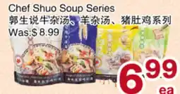First Choice Supermarket Chef Shuo Soup Series offer