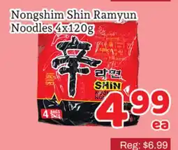 Fresh Value Nongshim Shin Ramyun Noodles offer