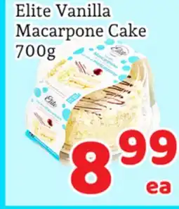 Fresh Value Elite Vanilla Macarpone Cake offer