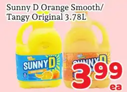 Fresh Value Sunny D Orange Smooth/ Tangy Original offer