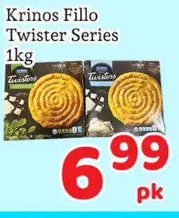 Fresh Value Krinos Fillo Twister Series offer