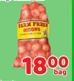 Fresh Value FARM FRESH ONIONS offer