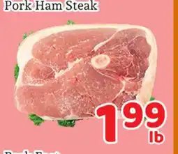 Fresh Value Pork Ham Steak offer