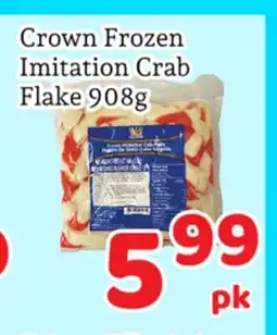 Fresh Value Crown Frozen Imitation Crab Flake offer