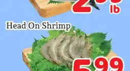 Fresh Value Head On Shrimp offer