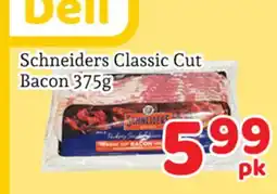 Fresh Value Schneiders Classic Cut Bacon offer