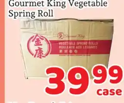 Fresh Value Gourmet King Vegetable Spring Roll offer