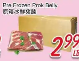 Foody Mart Pre Frozen Prok Belly offer