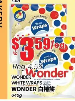 Btrust Supermarket WONDER WHITE WRAPS offer