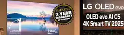 2001 Audio Video OLED55C5 LG 55 OLED evo AI C5 4K Smart TV 2025 offer