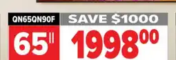 2001 Audio Video QN65QN90F 65 SAMSUNG Neo QLED 4K QN90F Vision AI Smart TV offer