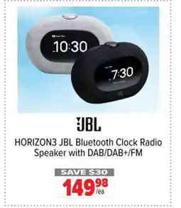 2001 Audio Video HORIZON3 JBL Bluetooth Clock Radio Speaker with DAB/DAB+/FM offer