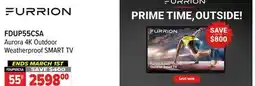 2001 Audio Video FDUP55CSA 55 FURRION Aurora 4K Outdoor Weatherproof SMART TV offer