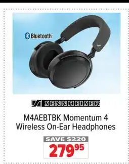 2001 Audio Video M4AEBTBK Momentum 4 Wireless On-Ear Headphones offer