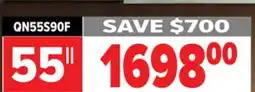 2001 Audio Video QN55S90F SAMSUNG 55 OLED 4K VISION AI SMART TV offer