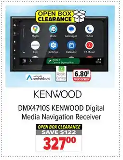 2001 Audio Video DMX4710S KENWOOD Digital Media Navigation Receiver offer