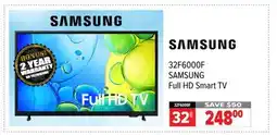 2001 Audio Video 32F6000F 32 SAMSUNG Full HD Smart TV offer