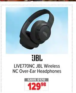 2001 Audio Video LIVE770NC JBL Wireless NC Over-Ear Headphones offer