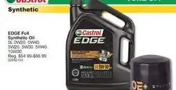 PartSource Castrol EDGE & GTX High Mileage offer