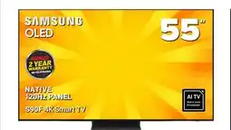 Visions Electronics Samsung 2025 55 S90F 4K OLED Smart TV offer