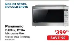 Visions Electronics Panasonic Full Size, 1200W Microwave Oven offer