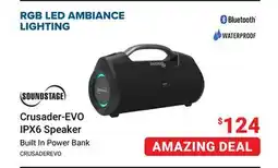Visions Electronics Crusader-EVO IPX6 Speaker offer