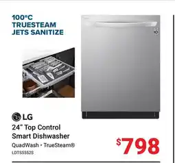 Visions Electronics LG 24 Top Control Smart Dishwasher offer