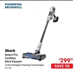 Visions Electronics Shark Detect Pro Cordless Stick Vacuum offer