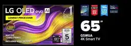 Visions Electronics LG 65 4K Smart TV offer