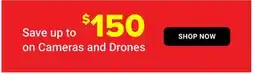 Visions Electronics Save up to SHOP NOW $150 on Cameras and Drones offer