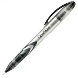 Staples Staples OptiFlow Needle-Tip Rollerball Pens 0.5mm Black offer