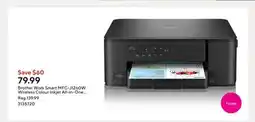 Staples Brother Work Smart MFC-J1260W Wireless Colour Inkjet All-in-One Printer offer
