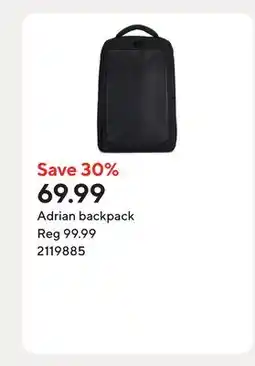 Staples Adrian backpack offer