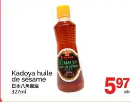 T&T Supermarket KADOYA HUILE DE SÉSAME offer