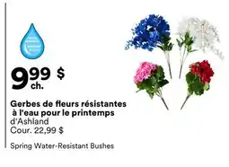 Michaels Gerbes de fleurs résistantes à l'eau pour le printemps d'Ashland offer